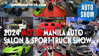 2024 Motul Manila Auto Salon and Sport Truck Show  Manila’s finest cars SUVs and trucks show off [upl. by Cr]