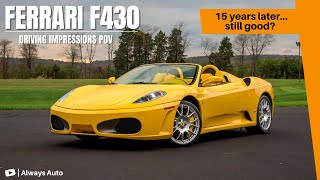 2007 Ferrari F430 Spider  Is it still good in 2022 Driving Impressions POV [upl. by Akehsat569]