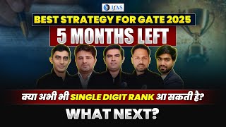 Gate 2025 Last 5 Month Study Plan  Roadmap to Get Single Digit Rank in GATE 2025  IFAS [upl. by Lancaster]