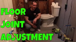 How To Smoothen Cement Board Floor Joint High Spot [upl. by Daiz]