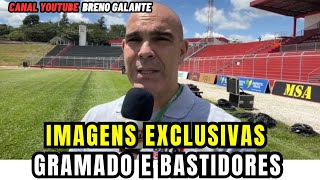 🎥 IMAGENS EXCLUSIVAS DO ESTÁDIO EM PATROCÍNIO 🚨GRAMADO E BASTIDORES [upl. by Gwenn]