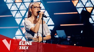 Indochine ft Christine and the Queens – 3SEX ● Eline  Blinds  The Voice Belgique [upl. by Jit]