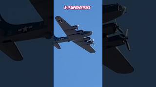 US Army Air Corps B17 Super Fortress Fly By [upl. by Fuld488]