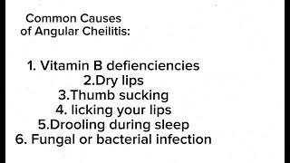 How to cure Angular Cheilitis [upl. by Mima613]