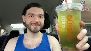 Dunkin NEW Kiwi 🥝 Watermelon 🍉 Refresher Review [upl. by Euh394]