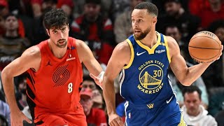 Golden State Warriors vs Portland Trail Blazers  Full Game Highlights  October 23 2024 NBA Season [upl. by Eladroc]