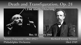 R Strauss Death and Transfiguration Toscanini 1942 R シュトラウス「死と変容」トスカニーニ [upl. by Eelame]