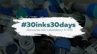 30inks30days April 2024  Day 10 Pennonia Ink Laboratory K010 [upl. by Dragde700]