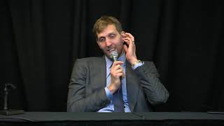 Dirk Nowitzkis press conference after his last game playing for the Dallas Mavericks [upl. by Oruasi163]