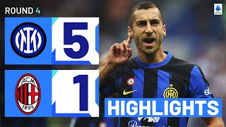 InterMilan 51  Inter claim city bragging rights Goals amp Highlights  Serie A 202324 [upl. by Haisoj598]