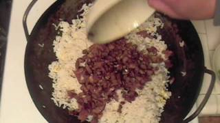 Ham Fried Rice Recipe  American or Chinese food [upl. by Accever655]