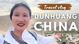 3 Days Dunhuang Travel Mogao Caves Great Wall and Desert  China Travel [upl. by Golter]