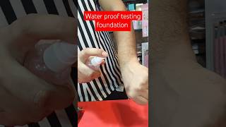 BB foundation waterproof testingbbcreamfoundationwaterproofytshortsshortsviralshortviralvideo [upl. by Barna]