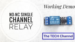 NO NC Relay 1Channel DC 5V with Optocoupler Isolator [upl. by Eelesor712]