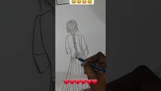 drawing artist artwork artshorts vairalvideo sketch short vairalvideo ❤❤❤ [upl. by Anoj701]