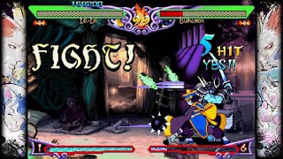 Darkstalkers 3 gameplay gotta practice EVERY DAY [upl. by Bekelja727]