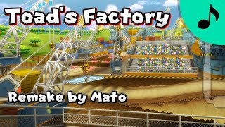 ♪ Mario Kart Wii  Toads Factory Remix [upl. by Tamanaha251]