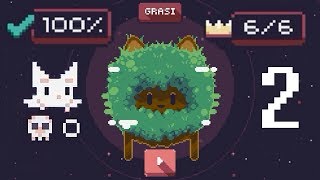 Cat Bird World 2 Grasi  All Crowns 100  Gameplay Walkthrough iOSAndroid [upl. by Pownall716]