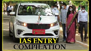 IAS Grand Entry compilation  UPSC MOTIVATION ias ips upsc shorts [upl. by Nnoved]