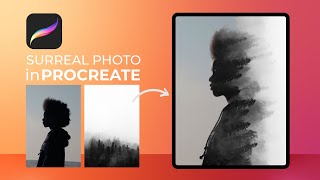 Create Surreal Photo in Procreate Shorts [upl. by Erhard]