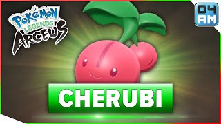 Where To Find CHERUBI amp How To Catch It in Pokemon Legends Arceus [upl. by Cecil659]