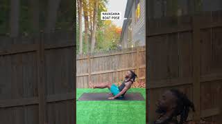 NAVASANA  BOAT POSE COMPXSS30DayChallenge Yoga30Day MeditationChallenge FindYourWay [upl. by Adirf]