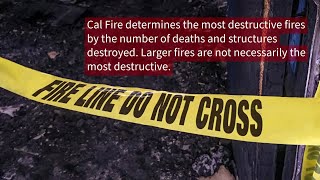 The most destructive fires in California history [upl. by Nuzzi15]