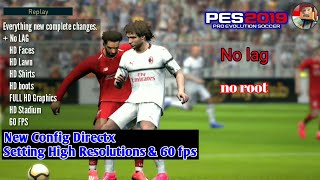 New config PES 2019 mobile  No Lag  no root [upl. by Salina]