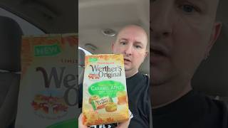 New Werther’s Original Harvest Caramels Caramel Apple Hard Candies Review [upl. by Hallsy]