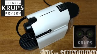 Krups Inissia Coffee Pod Machine Review [upl. by Yekim378]