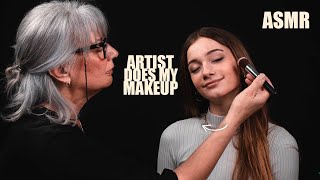 ASMR  MAKEUP ARTIST does my MAKEUP Makeup tutorial [upl. by Sivart]