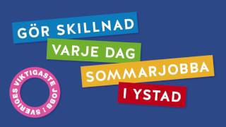 Sommarjobba inom vård och omsorg i Ystads kommun [upl. by Yddet]