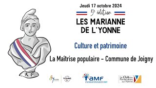 Marianne 2024  Joigny  Culture et patrimoine [upl. by Akemor]