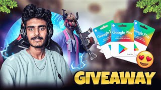 GIVEAWAY😎freefirelive [upl. by Leddy472]