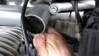 BMW Service  Cam chain tensioner replacement [upl. by Odille627]