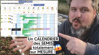 Un CALENDRIER DES SEMIS REVOLUTIONNAIRE qui sadapte à votre localisation et à vos conditions 🤩 [upl. by Blood920]