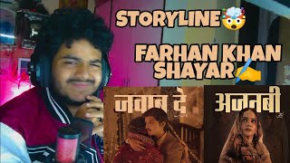 JAWAB DE  AJNABI  Farhan Khan  ALIF LAILA ALBUM  REACTION 🔥 Farhankhansaabmusic [upl. by Alphonsa]