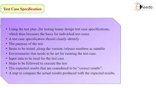 Test Case Specification  Testing Techniques  Software Testing and Quality Assurance [upl. by Mellitz582]