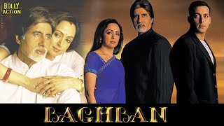 Baghban  Hindi Full Movie  Salman Khan Amitabh Bachchan Hema Malini Mahima Chaudhary Rimi Sen [upl. by Ymeon386]