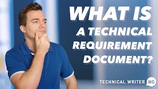 What is a Technical Requirement Document [upl. by Grimaldi]