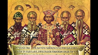 5212023  Divine Liturgy for the Sunday of the Fathers of Nicaea [upl. by Ennelram]