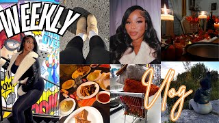 VLOG AUTOMNE AFRICAN FOOD JE GARDE MES NIÈCES DATE NIGHT À LEAU WIG INSTALL RETOUR DE VOYAGE [upl. by Marcos]