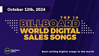 Billboard World Digital Song Sales Top 10 October 12th 2024 [upl. by Aielam]