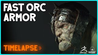 Sculpt Model and Render ORC ARMOR in ZBRUSH and Marmoset [upl. by Marybelle161]