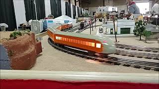 Running O gauge trains day 2 Benton County Fair [upl. by Ponton]