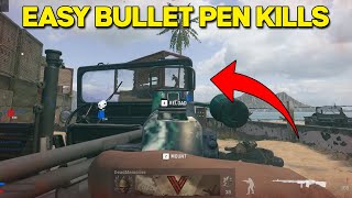 How to get Easy Bullet Penetration Kills CoD Vanguard [upl. by Fritts]