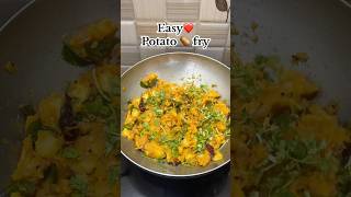 Potato fry ❤️easyrecipepotatorecipepotatofryeasyhomemadetrendingfoodcookingyoutubeshorts [upl. by Akirrehs]