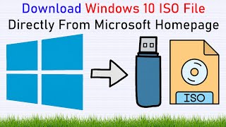 How To Download Windows 10 ISO File Directly From Microsoft Homepage [upl. by Oiram]