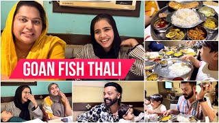 Goan Fish Thali 😋  Mashura  Basheer Bashi  Suhana [upl. by Stoll]