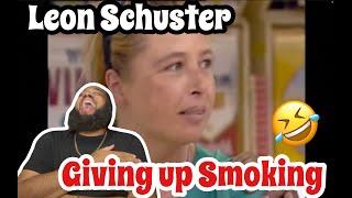 LEON SCHUSTER GIVING UP SMOKING PRANK  REACTION 🇿🇦 [upl. by Hareemas]